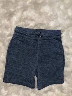 First Wave Boys Dark Navy Heather Pull-On Knit Shorts